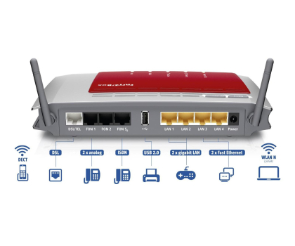 Router Fritz! Box 7272 WiFi N450 ADSL2+ 3G LTE